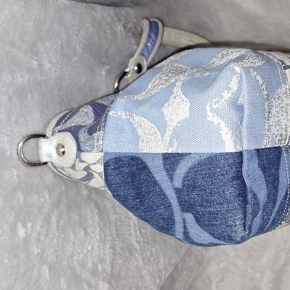 Coach Poppy Denim Patchwork Rocker - Picture 7 of 15